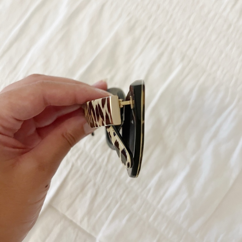 KATE SPADE Jalen Leopard Tortoise Sunglasses - Picture 5 of 8